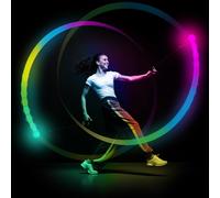 FIESTAS GUIRCA | Boule de Danse avec LEDs Multicolores (7 cm) - Accessoire Lumineux pour Fêtes et Célébrations - Idéal pour Décoration d'Événements et Fêtes Déguisées - Tous Usages - Multicolore