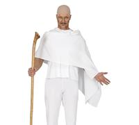FIESTAS GUIRCA | Calvitie en Latex Naturel (Taille Unique) - Prothèse pour Costume de Moine, Frère ou Prêtre - Accessoire Unisexe pour Fêtes Déguisées et Événements Religieux - Adulte - Naturel