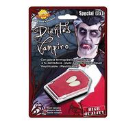 FIESTAS GUIRCA | Canines en Thermoplastique pour Adulte Unisexe - Accessoire pour Dents de Costume de Vampire et Monstre - Idéal pour Halloween et Fêtes à Thème - Blanc
