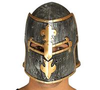 Fiestas Guirca Casque de Chevalier médiéval en Plastique