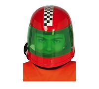 FIESTAS GUIRCA Casque de Pilote Rouge pour Enfant