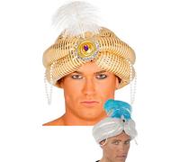 Fiestas Guirca - Casquette arabe, couleur or, 13812.