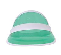 FIESTAS GUIRCA | Casquette Visière Transparente Multicolore - Accessoire de Costume pour Fêtes des Années '80 et Événements Sportifs - Idéal pour Adultes Unisexe - Multicolore