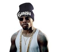 FIESTAS GUIRCA | Chapeau Gangster Adulte Unisexe (Taille Unique) - Accessoire de Costume pour Fêtes de Gangsters et Mafieux - Idéal pour Halloween, Carnaval et Fêtes à Thème - Noir Blanc