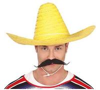 FIESTAS GUIRCA Chapeau mexicain en plusieurs couleurs 50 cm