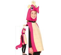 FIESTAS GUIRCA Charmant Déguisement Hippocampe Rose pour Garçons ou Filles - Déguisement Animaux Enfants Garçons et Filles - Unisexe Âge 7-9 Ans