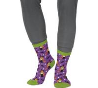 FIESTAS GUIRCA | Chaussettes de Sorcières Halloween - Accessoire Textile pour Costumes de Sorcière et Fêtes d'Halloween - Idéal pour Tous les Utilisateurs lors de Célébrations et Événements