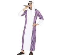 FIESTAS GUIRCA Cheik Fortuné Déguisement Homme - Déguisement Oriental Homme Taille M 48-50