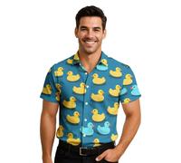 Fiestas Guirca - Chemise motif/style Canards - Homme (FG513)