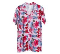 Fiestas Guirca - Chemise motif/style Flamant rose - Homme (FG840)