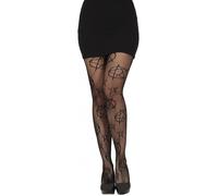 Fiestas Guirca - Collant motif/style Toile d´araignée - Femme (FG1368)