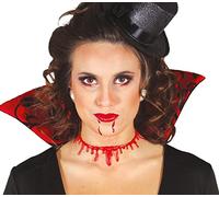 Fiestas Guirca Collier cicatrice sanglante Halloween horreur