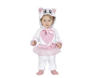 FIESTAS GUIRCA Costume Chaton Bébé Fille Combinaison Capuche Jupe Tutu