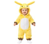 Fiestas Guirca Costume Chinchilla bébé 18-24 mois – cagoule, queue, combinaison – jaune et marron