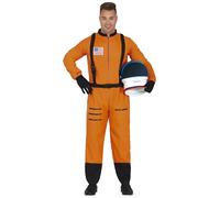 FIESTAS GUIRCA Costume d'astronaute Orange Homme - Déguisement Costume Spatial Homme Taille L 52-54
