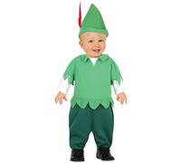 FIESTAS GUIRCA Costume de Bébé Archer Vert pour Bébé 12-18 Mois