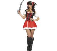 FIESTAS GUIRCA Déguisement de pirate sexy pour femme Taille XL