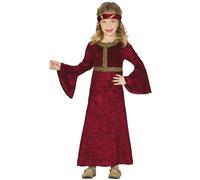 Fiestas Guirca Costume de dame médiévale pour fille