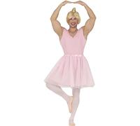 FIESTAS GUIRCA | Costume de Danseur de Ballet (52-54/L) - Combinaison et Tutù - Costumes de Danse et Ballet pour Enterrements de Vie de Garçon, Carnaval et Fêtes Déguisées