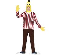 FIESTAS GUIRCA | Costume de Hombre en Pijama (52-54/L) - Tête, T-shirt et Pantalon - Costumes de Contes et Fées pour Halloween, Carnaval et Fêtes Déguisées - Idéal pour Adultes - Multicolore