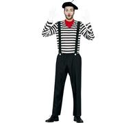 iestas Guirca Déguisement de Mime Homme Adulte taille M