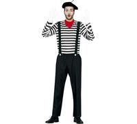 Déguisement Mime Béret homme - FIESTAS GUIRCA, S.L. - Noir - Adulte