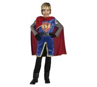 FIESTAS GUIRCA | Costume de Roi Médiéval Enfant - Cape, Tunique, Ceinture