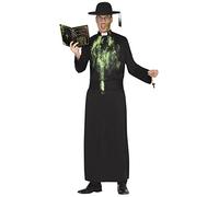 FIESTAS GUIRCA Costume d'exorciste vomi - Déguisement d'Halloween Terreur démoniaque pour homme Taille 52-54 L