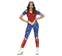 FIESTAS GUIRCA- Costume, GUI79728, Rouge, Bleu, doré, 38-40 (M)