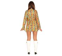 Déguisement De Hippie Court Pour Femme Multicolore