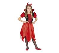 Fiestas Guirca - Costume motif/style petit diable - Fille (FG1517)