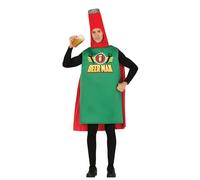 Fiestas Guirca - Costume motif/style Pour bouteille BEER MAN - Homme (FG1506)