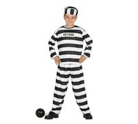 Fiestas Guirca - Costume motif/style Prisonnier - Enfant (FG1166)