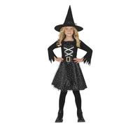 Fiestas Guirca - Costume motif/style Sorcière et étoile - Enfant (FG1249)