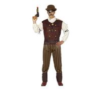 Fiestas Guirca - Costume motif/style Steampunk - Homme (FG942)