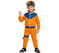 FIESTAS GUIRCA Costume Ninja Classic Naruto pour garçon