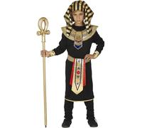 FIESTAS GUIRCA | Costume Pharaon Égyptien Enfant - Noir et Or