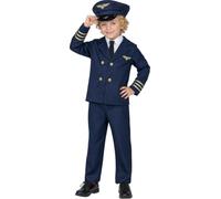 FIESTAS GUIRCA | Costume Pilote Enfant Garçon - Veste, Pantalon, Casquette