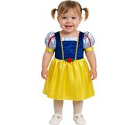 FIESTAS GUIRCA | Costume Princesse des Neiges Bébé (18-24 mois) - Robe de Conte de Fées - Costumes de Princesses et Princes pour Journée du Livre, Carnaval et Fêtes Enfants - Idéal pour Filles
