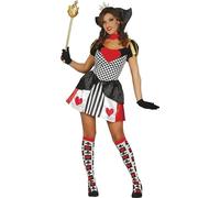 Fiestas GUiRCA Costume Sexy Reine des Coeurs