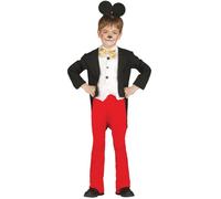 FIESTAS GUIRCA Costume Souris Enfant Garçon avec Diadème, Veste, Nœud