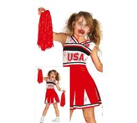 Fiestas Guirca - Déguisement Pom Pom Girl Zombie pour fille M (7/9 ans)