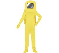 FIESTAS GUIRCA Déguisement Among Us Space Jaune Adulte