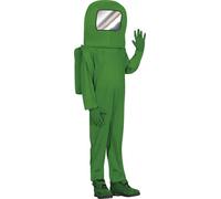 FIESTAS GUIRCA - DÉGUISEMENT Astronaute Vert Enfant