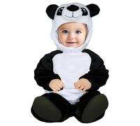 FIESTAS GUIRCA Déguisement Charmant Petit Panda pour Bébé - Combinaison Bébé Panda - Costume pour Tout-Petits Garçons - Bébés Garçons Âge 18-24 Mois
