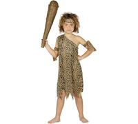 Fiestas Guirca Déguisement Costume Enfant Garçon Homme des Cavernes Age de Pierre de 5 à 12 Ans