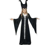 FIESTAS GUIRCA Déguisement costume fée maléfique Halloween Enfant Fille 5-6 ans