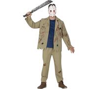 FIESTAS GUIRCA Déguisement Costume Homme Jazz Mort Halloween Taille Adulte Large 52-54