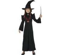 FIESTAS GUIRCA Déguisement Costume Magicienne en chef Halloween enfant fille 10-12 ans