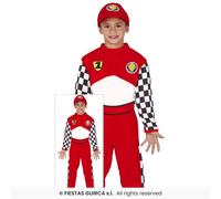 Fiestas Guirca Déguisement Course Enfant Conducteur Formule 3-12 Ans Polyester
